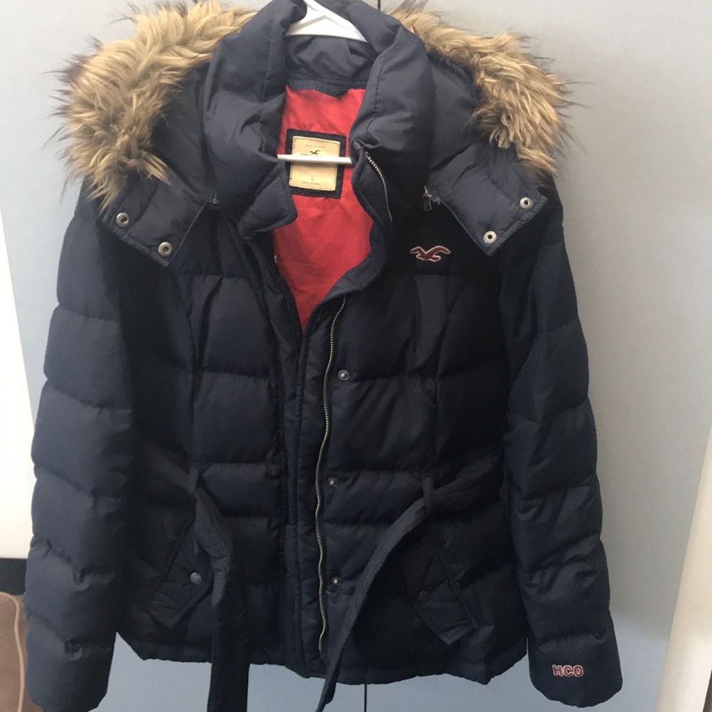 Hollister puffer coat